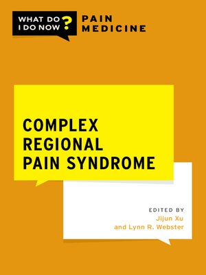cover image of Complex Regional Pain Syndrome